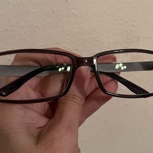 Stylish Black Rectangular Glasses